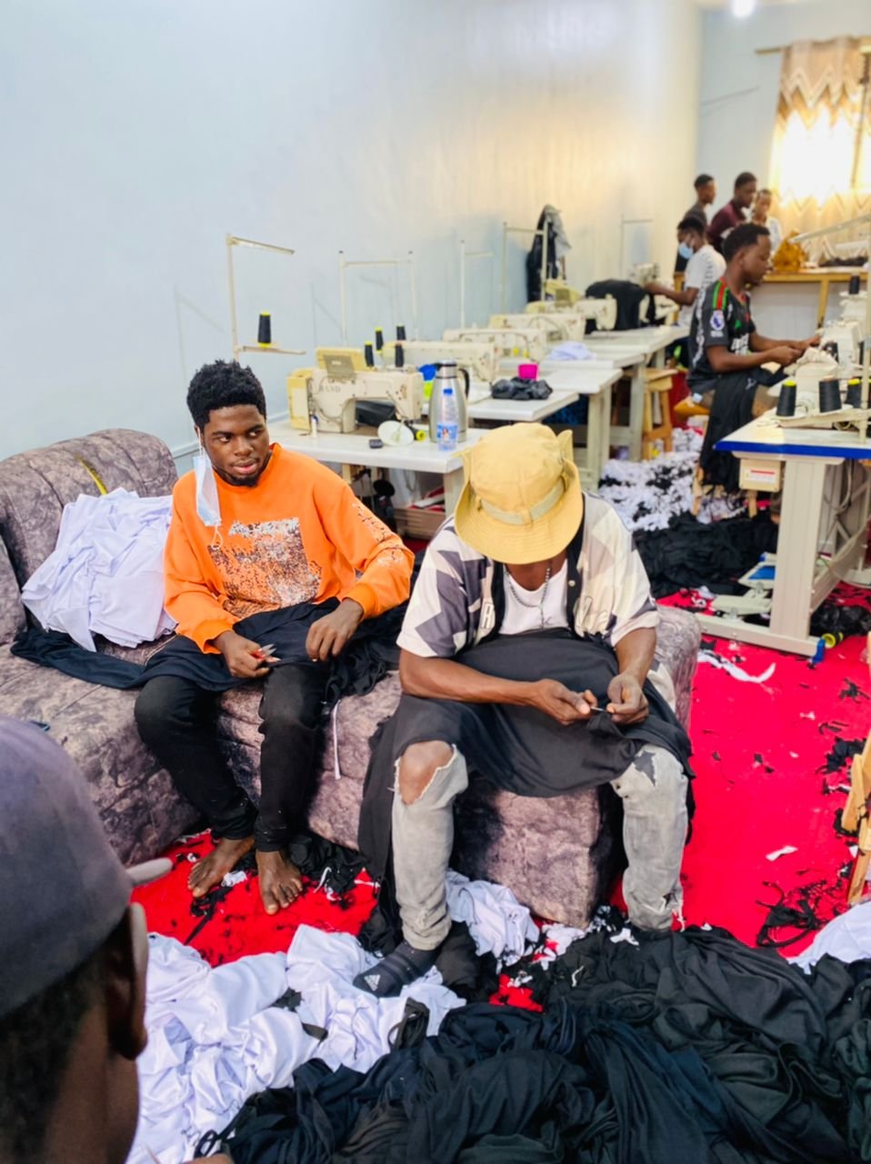 Finished Fashion Products by our Students